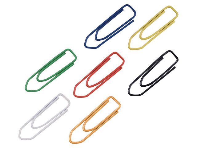 Gem  metall 25mm sort.färg 100/FP