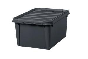 Plastlåda SMARTSTORE ECO 32L m.lock grå