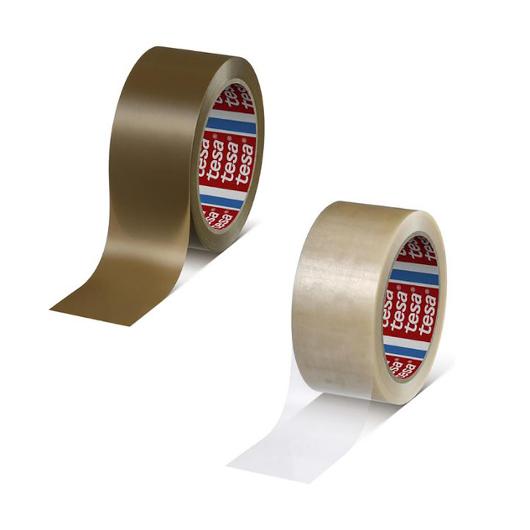 Packtejp TESA PVC 50mmX66m Brun
