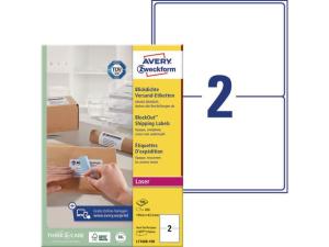 Etikett AVERY 199.6X143.5MM 200/FP