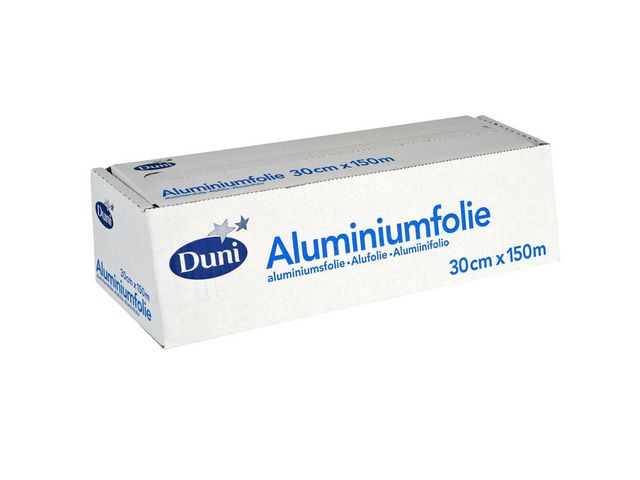 Alufolie DUNI Box 0,3x150m