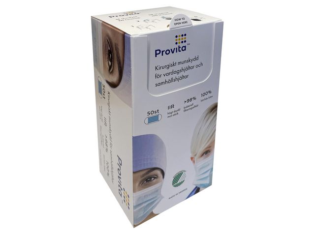 Munskydd Typ IIR svensktillverkat 50/FP