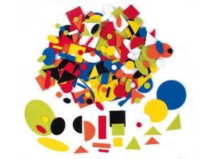 Geometriska former självhäftande 500/FP