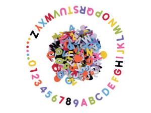 Filtbokstäver självhäftande 500/FP