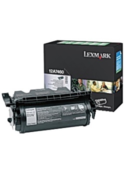 Lexmark Toner 12A7460 svart