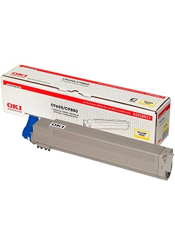 OKI Toner 42918913 gul