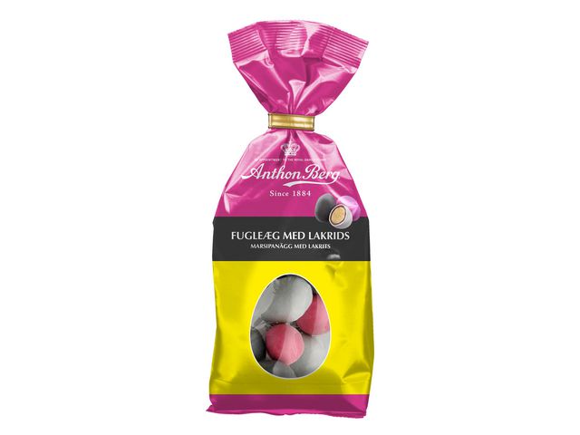 Marsipanägg ANTHON BERG Lakrits 124g