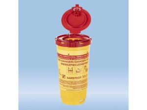 Kanylburk + lock MultiSafe plast 0,5L