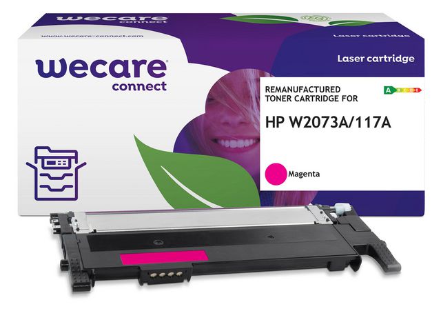 Toner WECARE HP W2073A 117A 1K magenta