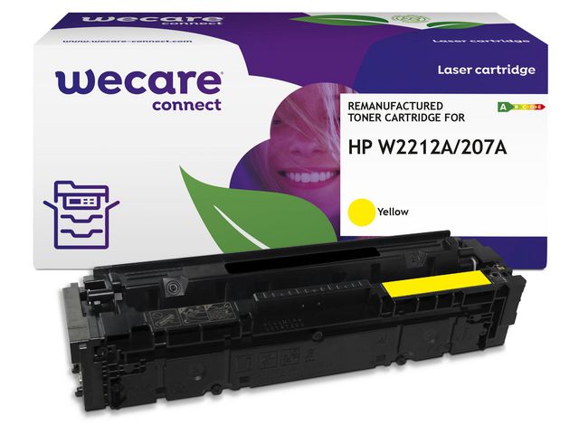 Toner WECARE HP W2212A 207A 1,25K gul