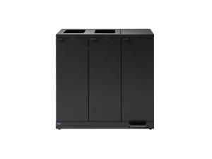 Avfallshantering BICA 3x65L pedal grå