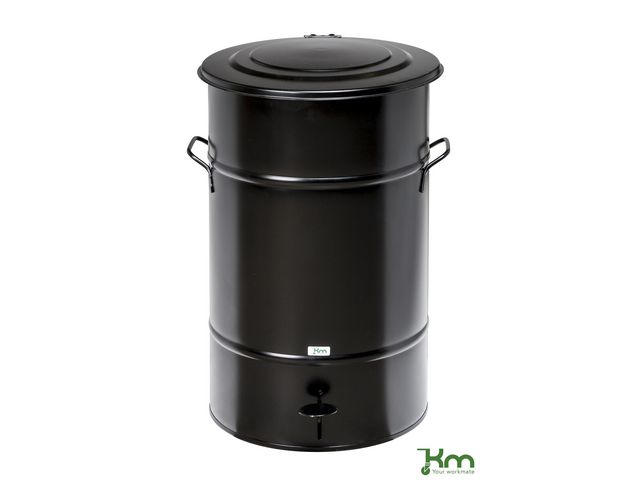Avfallshantering tunna svart 70L
