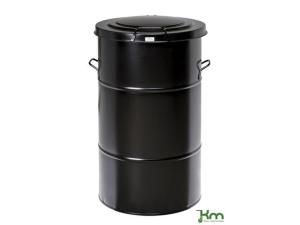 Avfallshantering tunna svart 115L
