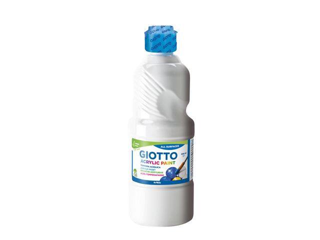 Akrylfärg Giotto 500 ml vit