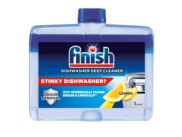 Diskmaskinsrengöring FINISH lemon 250ml