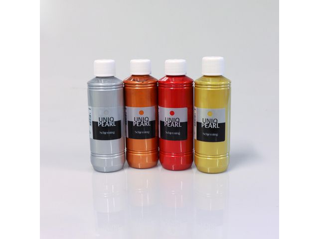 Hobbyfärg metallic 4x250ml