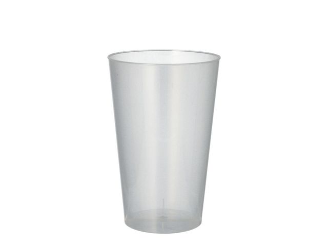 Plastglas återanvändbara 40cl 50/fp