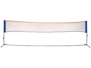 Badmintonnät portabelt, 5 x 1,55 m