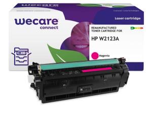 Toner WECARE HP W2123A 212A 4,5K magenta