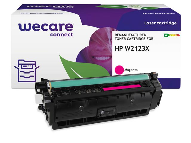 Toner WECARE HP W2123X 212X 10K magenta