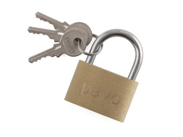 Hänglås PAVO Padlock Light 40mm