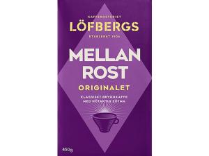 Kaffe LÖFBERGS Mellanrost brygg 450g