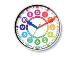 Koncentrationsklocka färgglad 30cm