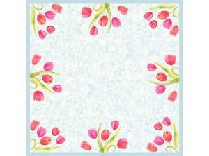 Snibbduk DUNICEL Tulips 84X84cm 20/fp