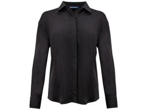 Stretchskjorta CB Hedley dam svart XS