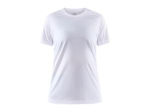 Tränings tee CORE dam vit XS