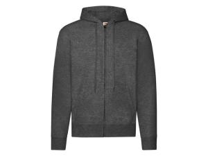 Zip Hoodie FRUIT mörkgrå L