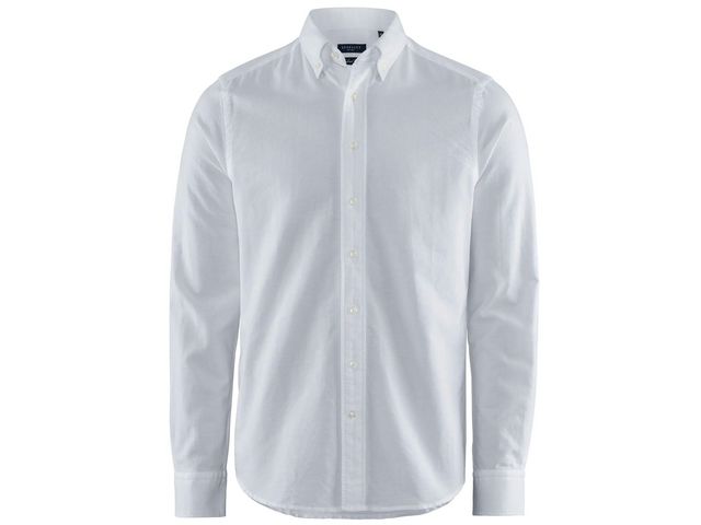 Oxfordskjorta BERKELEY Porto reg vit 5XL