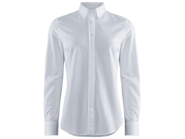 Oxfordskjorta BERKELEY Porto dam vit 2XL
