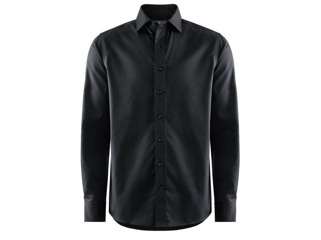 Skjorta BERKELEY Plainton reg svart 2XL