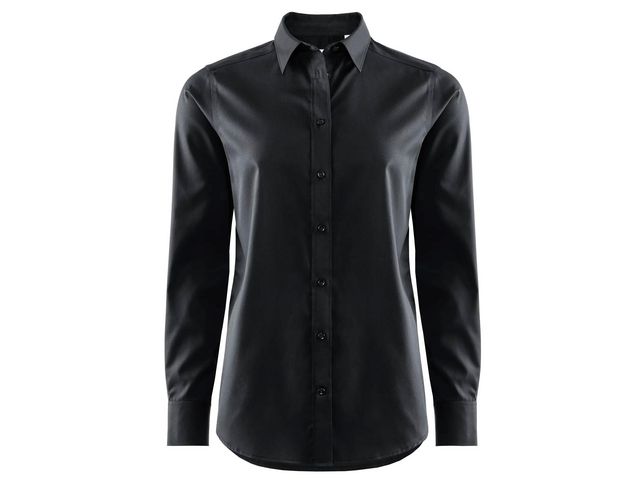 Skjorta BERKELEY Plainton dam svart 3XL