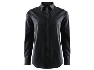 Skjorta BERKELEY Plainton dam svart 3XL
