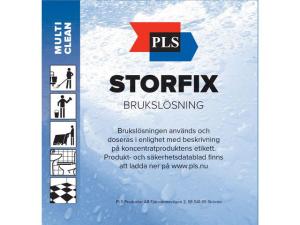 Etikett PLS Brukslösning Storfix 100/rl