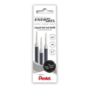 Refill PENTEL EnerGel LR7 0,7 svart 3/fp