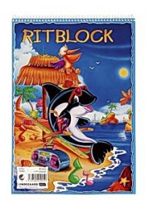 Ritblock A4 80 ark