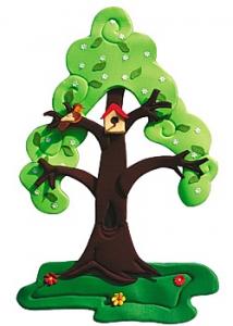 Väggdekoration årstiderna