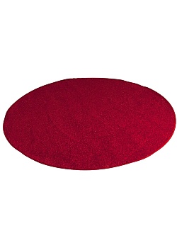 Matta rund 150 cm röd
