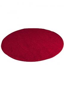 Matta rund 150 cm röd
