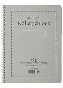 Kollegieblock A4 90g 70 blad olinj TF