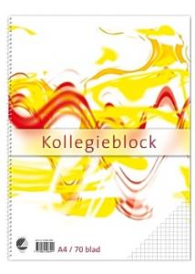 Kollegieblock A4 60g rutat TF