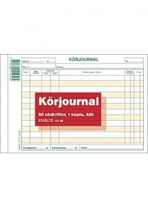 Esselte Blankett körjournal A5L 2x50 blad