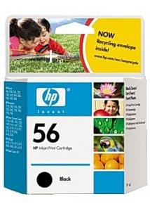 Hewlett Packard Bläckpatron C6656AE svart