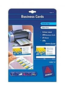Avery Visitkort laser 85x54 satin (fp om 250 st)