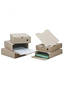Boxon Arkivbox A4 60mm ryggbredd brun