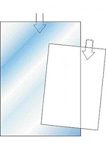 Plastfodral A3 präglad 0,12mm