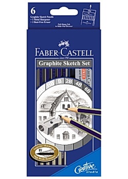 Faber-Castell Grafitpennor (fp om 6 set)